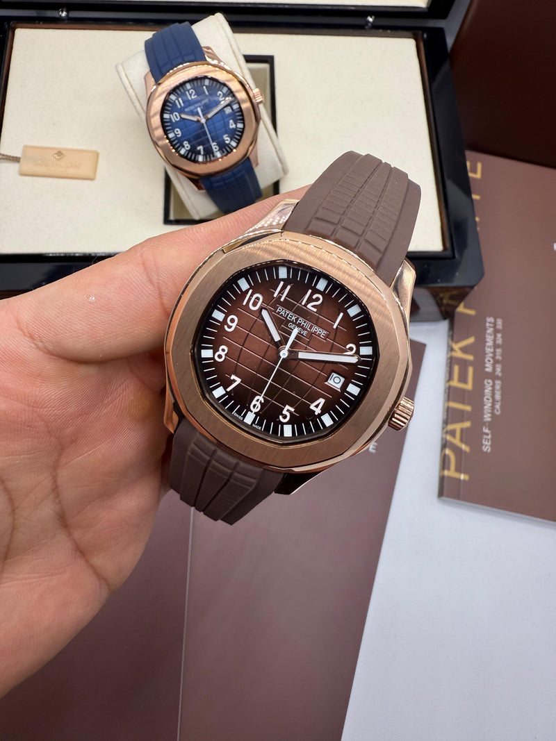 Patek Philippe Aquanaut - Marrom / Rosé