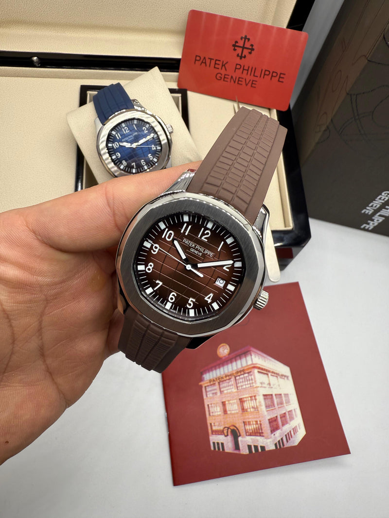 Patek Philippe Aquanaut - Marrom / Prata