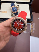 Patek Philippe Aquanaut - Vermelho / Rosé