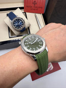 Patek Philippe Aquanaut - Verde / Prata