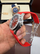 Patek Philippe Aquanaut - Vermelho / Prata