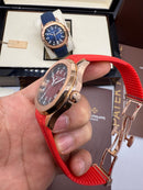 Patek Philippe Aquanaut - Vermelho / Rosé