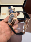 Patek Philippe Aquanaut - Preto / Rosé