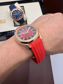 Patek Philippe Aquanaut - Vermelho / Rosé