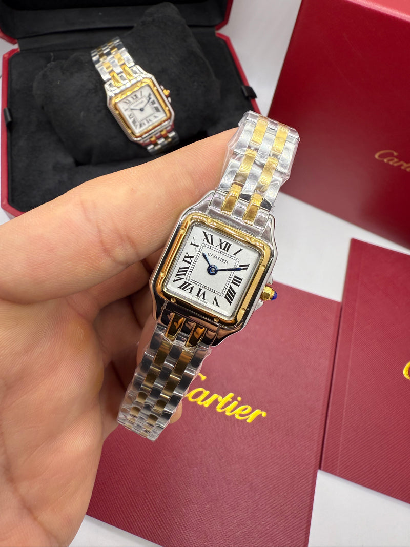 Cartier Panthère – Bicolor Aço e Ouro