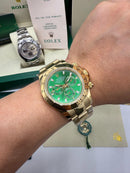 Rolex Daytona / Gold Green