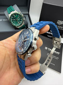 TAG Heuer Carrera – Cronógrafo Azul Borracha Azul