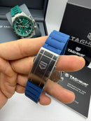 TAG Heuer Carrera – Cronógrafo Azul Borracha Azul