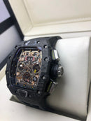 Richard Mille RM011 – Cronógrafo Carbono Preto